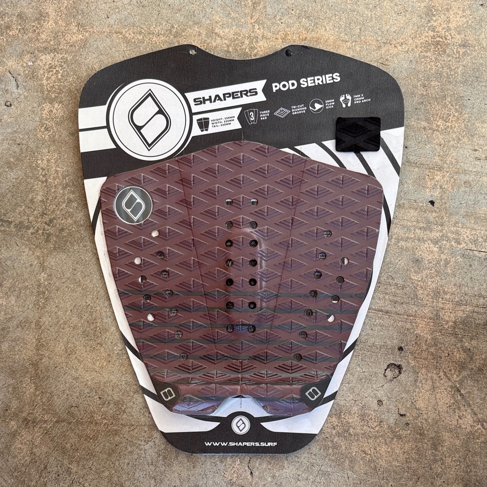 NWT Pod Series Surfboard Traction Pad - Brown